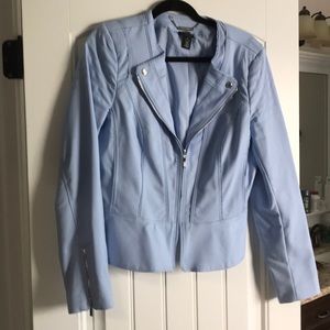 Powder blue jacket